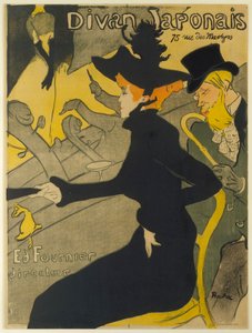Japanse bank door Henri de Toulouse Lautrec