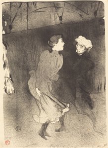 Generale repetitie bij de Folies-Bergère