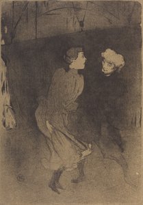 Generale Repetitie bij de Folies-Bergere door Henri de Toulouse Lautrec