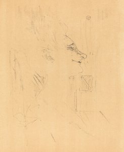 Dronkaard door Henri de Toulouse Lautrec