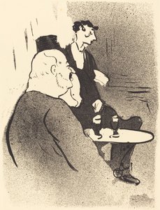 Ducarre bij de Ambassadeurs (Ducarre aux ambassadeurs) door Henri de Toulouse Lautrec