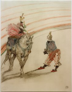 Ecuyère de panneau (Ze is aardig, de jongedame)