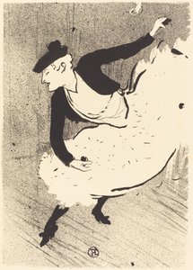 Edmée Lescot door Henri de Toulouse Lautrec