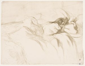 Elles: Vrouw slapend, 1896