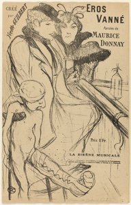Eros uitgeput door Henri de Toulouse Lautrec