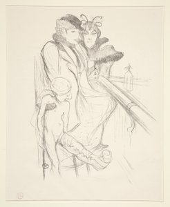 Eros verslagen door Henri de Toulouse Lautrec