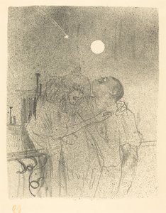 Vallende Sterren door Henri de Toulouse Lautrec