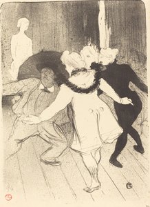 Folies-Bergère: De Censors van M. Prudhomme door Henri de Toulouse Lautrec