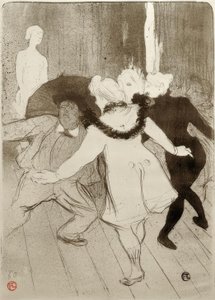 Folies Bergère, De Schroom van Meneer Prudhomme door Henri de Toulouse Lautrec