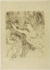 Guy en Mealy, in "Parijs die Loopt" door Henri de Toulouse Lautrec