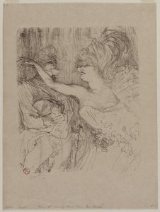 Guy en Mealy, in "Parijs die marcheert" door Henri de Toulouse Lautrec