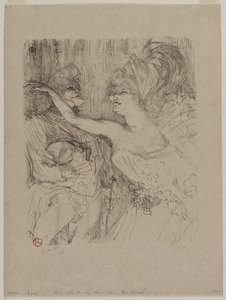 Guy en Mealy, in Paris qui Marche, 1898 door Henri de Toulouse Lautrec