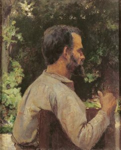 Hoofd van een man, Monsieur Etienne Devismes door Henri de Toulouse Lautrec