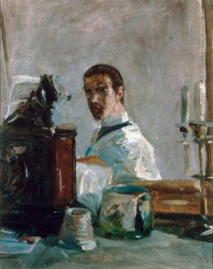 Henri de Toulouse-Lautrec door hemzelf (Zelfportret)