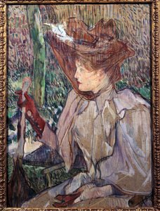 Honorine Platzer door Henri de Toulouse Lautrec