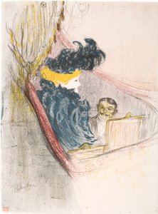 Prinselijke idylle door Henri de Toulouse Lautrec