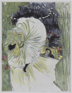 Illustratie uit Le Plaisir a Paris door Henri de Toulouse Lautrec