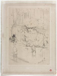 In de Hanneton door Henri de Toulouse Lautrec