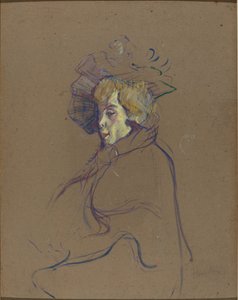 Jane Avril door Henri de Toulouse Lautrec