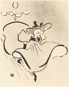Jane Avril door Henri de Toulouse Lautrec