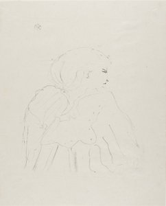 Jane Hading, van Treize Lithografieën door Henri de Toulouse Lautrec