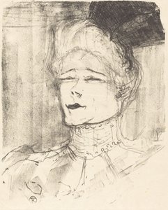 Jeanne Granier door Henri de Toulouse Lautrec