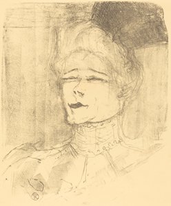 Jeanne Granier, 1896 door Henri de Toulouse Lautrec
