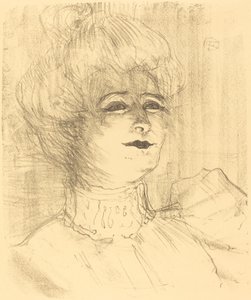 Jeanne Hading door Henri de Toulouse Lautrec
