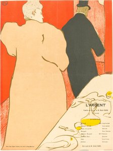 Het Geld door Henri de Toulouse Lautrec