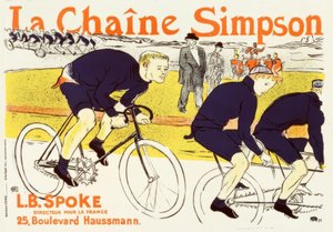 De Simpson-keten door Henri de Toulouse Lautrec