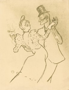 La Goulue door Henri de Toulouse Lautrec