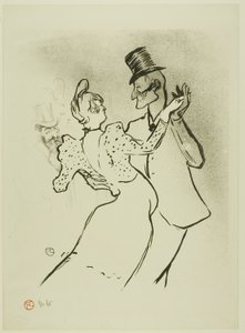 La Goulue door Henri de Toulouse Lautrec