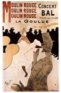 La Goulue au Moulin Rouge, 1892