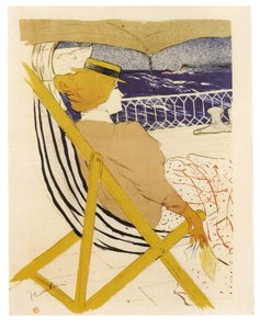 La Passagère du 54 ou Promenade en Yacht door Henri de Toulouse Lautrec