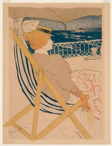 La Passagère du 54, 1896 door Henri de Toulouse Lautrec