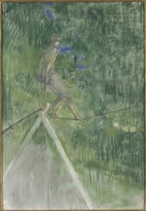 De Koorddanseres door Henri de Toulouse Lautrec