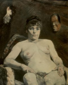 De dikke Marie door Henri de Toulouse Lautrec