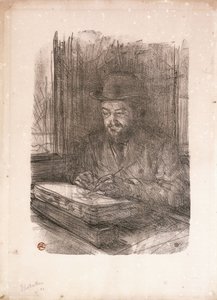 Le Bon Graveur, Adolphe Albert, 1898 door Henri de Toulouse Lautrec