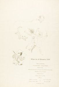 De krokodil, Menu