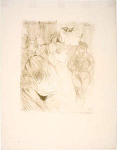 Lender Saluant door Henri de Toulouse Lautrec