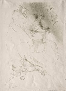 Lener en baron door Henri de Toulouse Lautrec