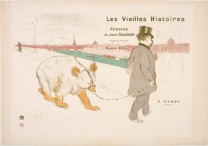 Les Vieilles Histoires, Couvertures door Henri de Toulouse Lautrec