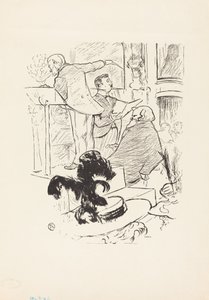 De grote concerten van de opera door Henri de Toulouse Lautrec