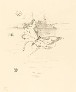 De Vlinders door Henri de Toulouse Lautrec