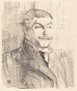 Lucien Guitry door Henri de Toulouse Lautrec