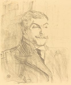 Lucien Guitry door Henri de Toulouse Lautrec