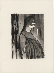 Madame Abdala, van Le Café-Concert door Henri de Toulouse Lautrec