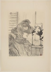 Madame Le Margoin, Modiste door Henri de Toulouse Lautrec