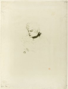 Juffrouw Pois Vert door Henri de Toulouse Lautrec