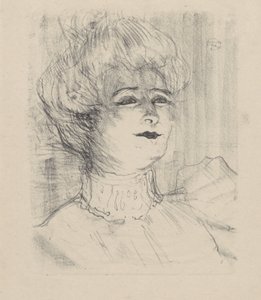 Marie-Louise Marsy, 1898 door Henri de Toulouse Lautrec